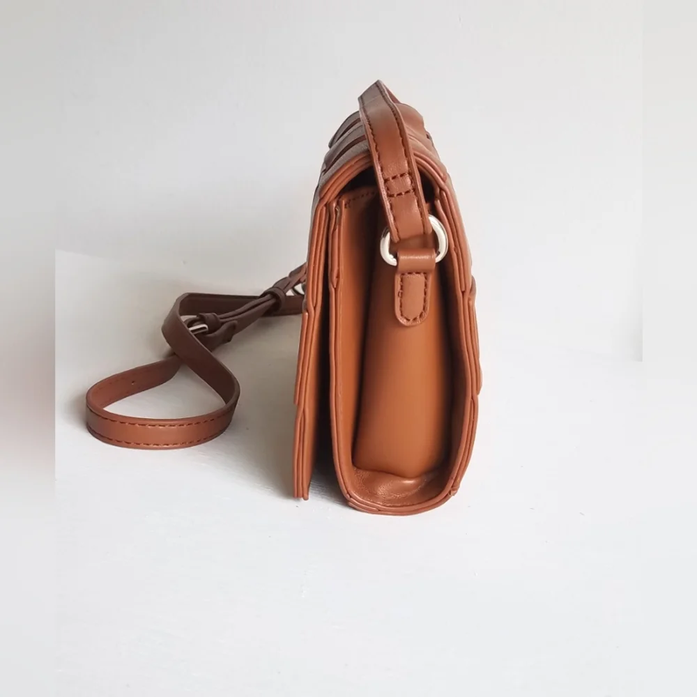 AFKOMST Weave Crossbody Handbag